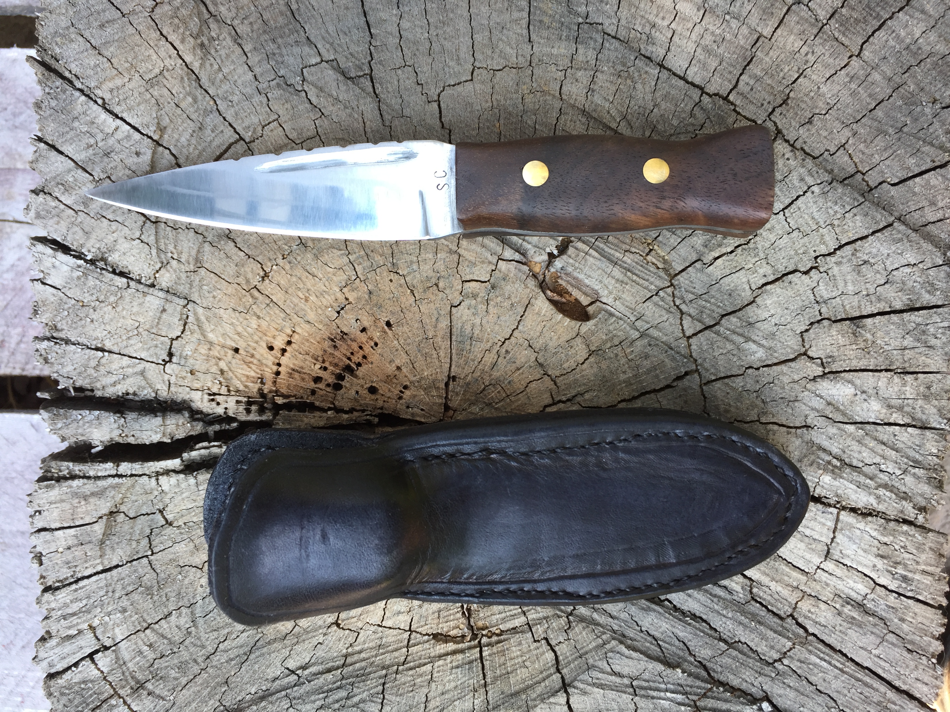 Tanto Knife 6 inch Blade - Chapple Cutler Custom Knife