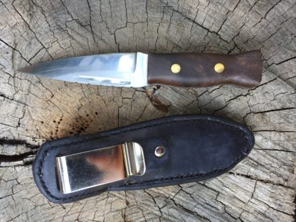 Scottish Highlander Knife Sgian-dubh Walnut Burl - Image 2