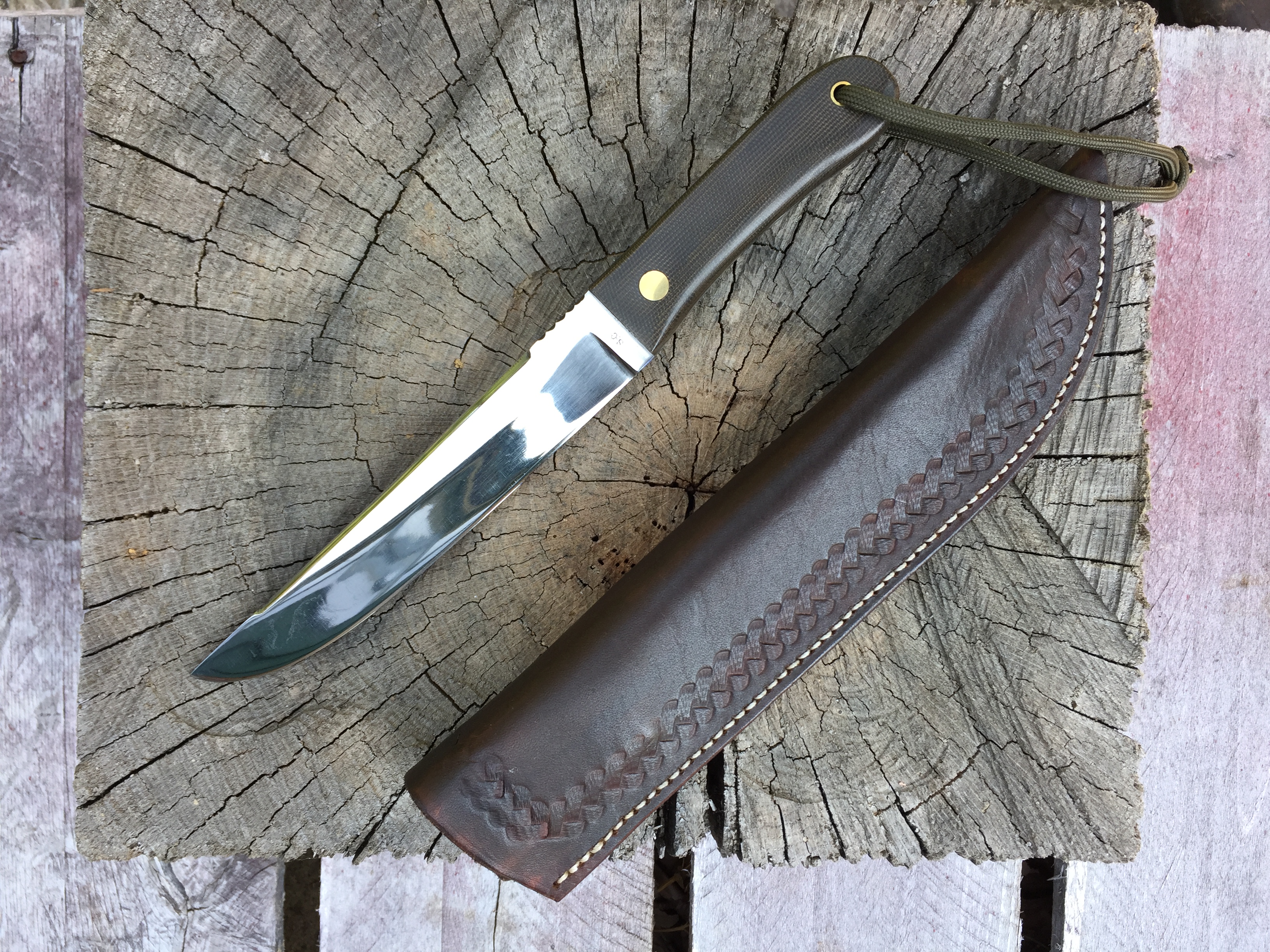 Tanto Knife 6 inch Blade - Chapple Cutler Custom Knife