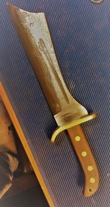 German Axe with Canvas Slabs
