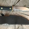 Tanto with Guard, Paper and Canvas Black Micarta Grips - Image 2