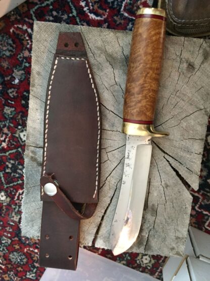 forged hunting knife