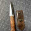 Scottish Highlander Knife, and sheath detail