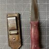 detail of Sgian-dubh purple heart